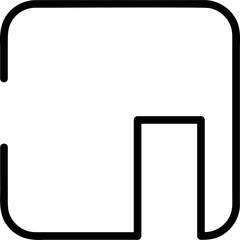 Simple vector icon house