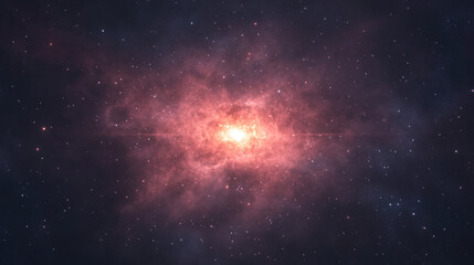 Fototapeta premium Stunning Nebula in the Cosmic Expanse