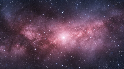 Naklejka premium Awe-Inspiring Deep Space Galaxy