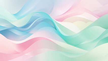 Obraz premium Light Pastel Breeze