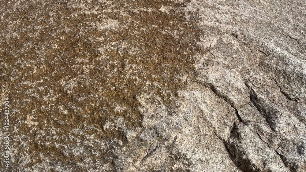 Poster rough textured dark brown and black natural rock surface with rugged cracks and weathered patterns, 