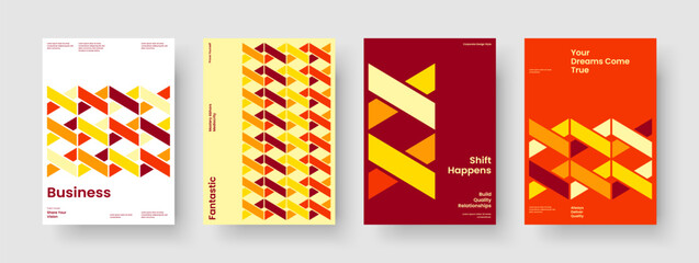Obraz premium Abstract Brochure Design. Isolated Flyer Template. Modern Poster Layout. Book Cover. Report. Business Presentation. Background. Banner. Notebook. Newsletter. Brand Identity. Pamphlet. Catalog
