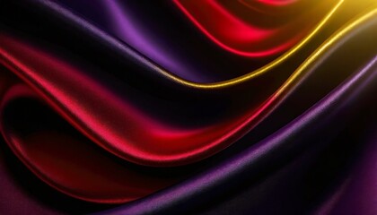 Obraz premium Black dark gray purple burgundy red background. Silk satin fabric. Luxury elegant beauty premium rich. Shiny glitter shimmer silky. Drapery fold crease. Christmas birthday Valentine romance