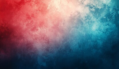 Obraz premium Abstract Red Blue Gradient Texture Background Design Digital Art Painting Modern Stylish Artistic Vibrant