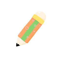 ดินสอลายหัวใจ