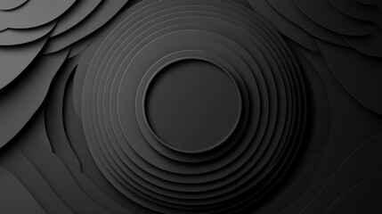 Clean and bold business card background with monochrome gradients and a central geometric element