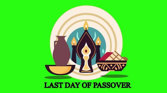 Last Day Of Passover Green Screen Animation
