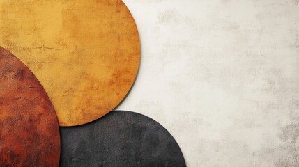 Minimalist business card background with subtle textures in muted earth tones and clean lines 