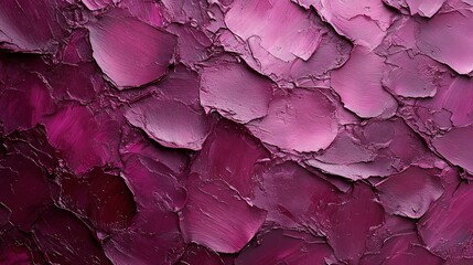 Obraz premium Impasto Purple Paint Texture Background