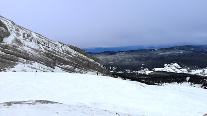 Rochers de la Grande Moucherolle dans le Vercors 