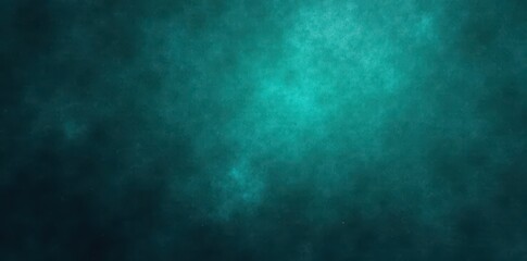 Obraz premium Dark teal gradient noise texture, grainy glow , gradient, smooth