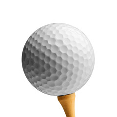 golf ball on tee