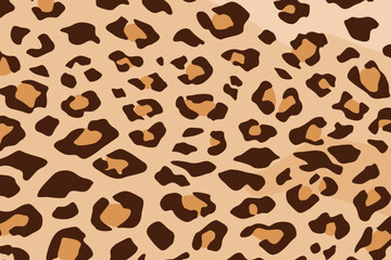 abstract leopard skin illustration design background vector art