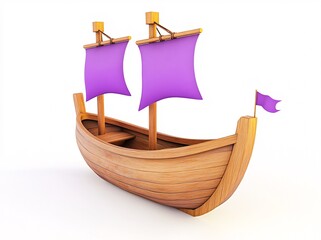 wooden boat on the beach