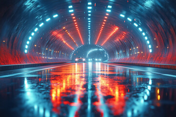 Obraz premium タイトル 未来へのトンネル