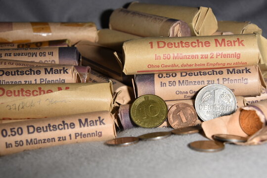 Deutsche Mark, Rollengeld, Geld 