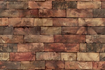 Obraz premium Image of Old brown brick wall. Texture for background usage