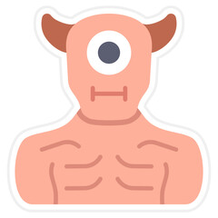 Cyclop Monster Icon