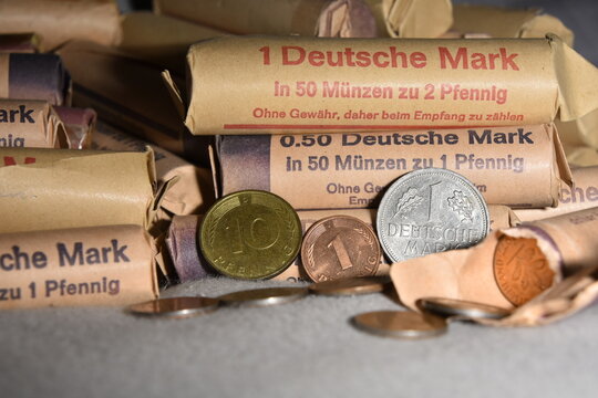 Deutsche Mark, Rollengeld, Geld 