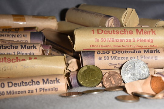 Deutsche Mark, Rollengeld, Geld 