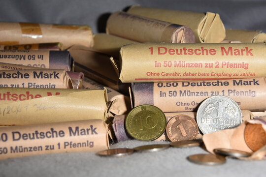 Deutsche Mark, Rollengeld, Geld 