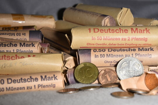 Deutsche Mark, Rollengeld, Geld 
