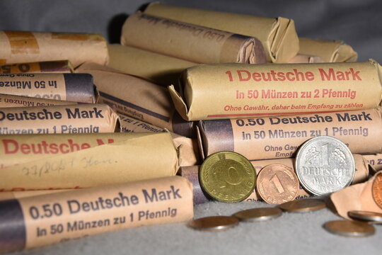 Deutsche Mark, Rollengeld, Geld 