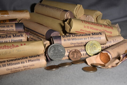 Deutsche Mark, Rollengeld, Geld 