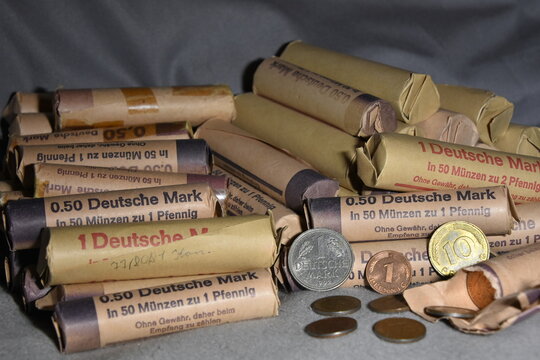 Deutsche Mark, Rollengeld, Geld 