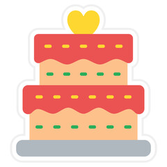 Birthday cake Icon