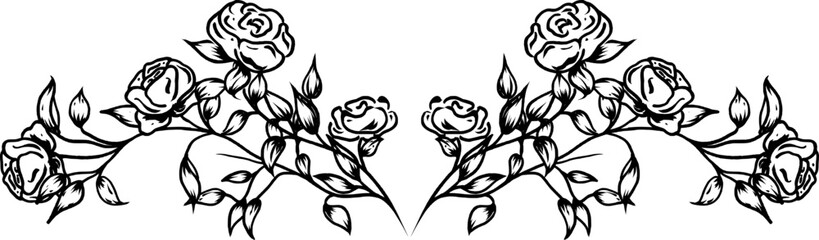 Elegant Floral Frames great for that special occasion