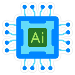 Artificial intelligence Icon