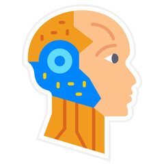 Cyborg Icon