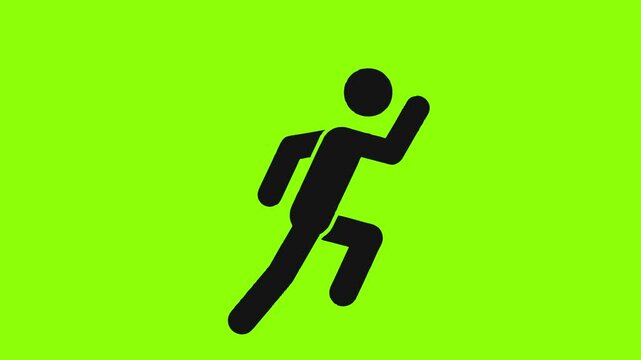 Animated Fitness Pictograms is a cool pack that includes lopped animated icons for creating interactive animations in your presentation, infographic, corporate project, green screen simple running 4k 