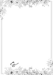 Elegant Floral Frames great for that special occasion