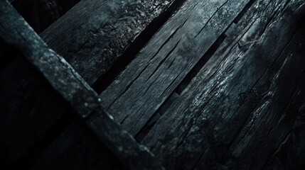 Dark rich woody background with a rough surface texture. Wooden planks. Natural brown background