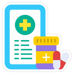 Fototapeta premium Telemedicine Icon