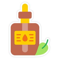 Obraz premium Essential oil Icon