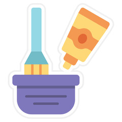 Hair dye Icon
