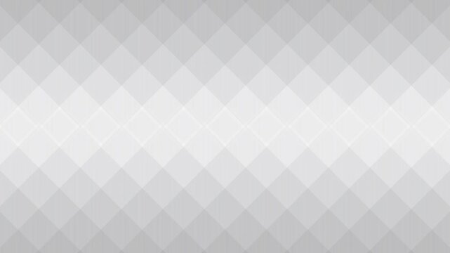 4K Footage Light grey background corporate abstract background of looping animated gradient geometric shapes	