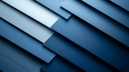 Obraz premium Professional and clean business card background featuring a gradient of deep blue to light gray with sharp angles 