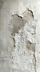 Obraz premium A smooth plaster texture in pale ivory, with soft imperfections.