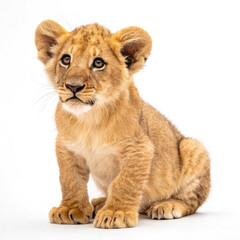 Obraz premium young lion cub
