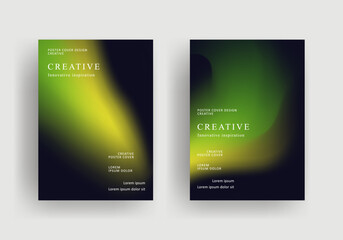 Abstract gradient poster template. Modern Covers Design. fluid gradient background design. Trendy front page design for Banner, Poster, Flyer, Invitation and Annual Report