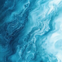 Abstract blue ocean waves texture background
