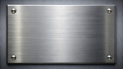 A high-quality metal plate featuring a brushed finish on both sides, made from durable steel or aluminum material, suitable for decorative or industrial use , brushed metal plate, metal surface