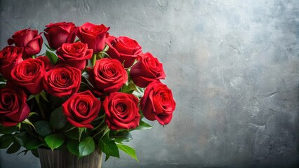 Elegant Red Roses in a Modern Floral Arrangement ,elegant style,  elegant style, fresh cut flowers
