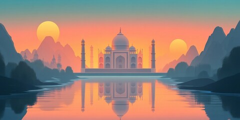 Revitalizing riverfront gardens yamuna river urban scenic landscape nature's eco-friendly concepts