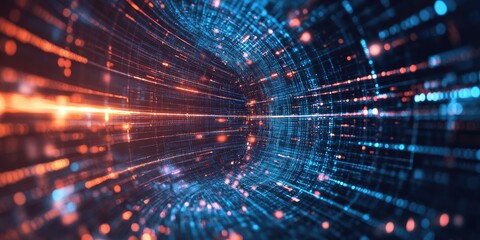 Fototapeta premium Digital transformation change management, internet of things. new technology bigdata and business process strategy, automate operation, customer service management, cloud