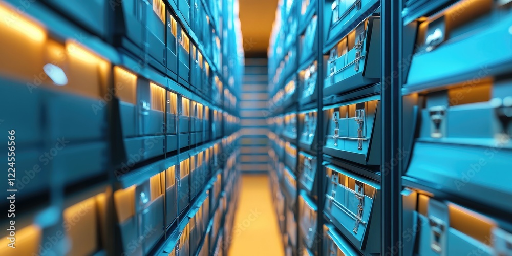 Fototapete online documentation database, Document Management System (DMS), online documentation database and process automation to efficiently manage files, Corporate business tech